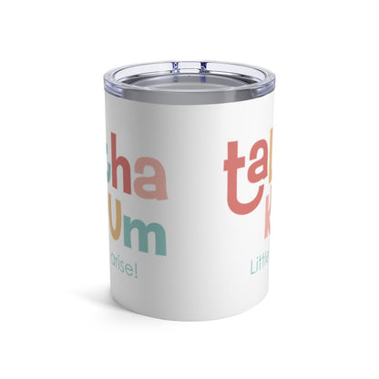 Talitha Koum Little girl arise! | Tumbler 10oz | Catholic gift | Bible verse | Christian | Hot and Cold Beverage| Dishwasher safe |gift