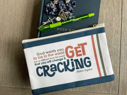 Mother Angelica | Get Cracking Accessory Pouch