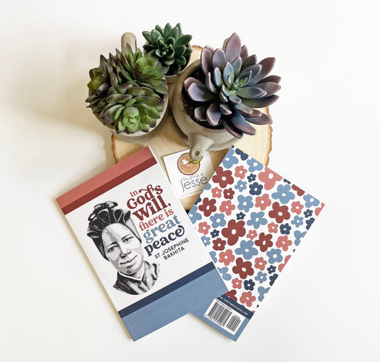 St. Josephine Bakhita Journal | Catholic gift | Patron Saint | Ruled notebook | Confirmation gift