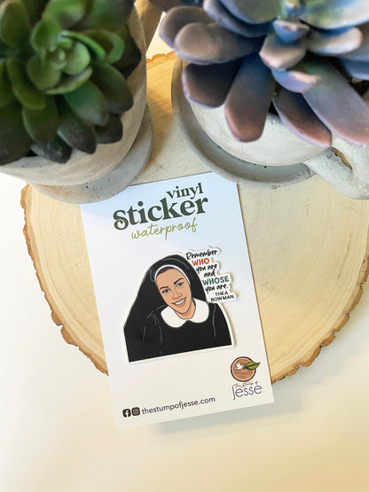 Sister Thea Bowman Waterproof Sticker
