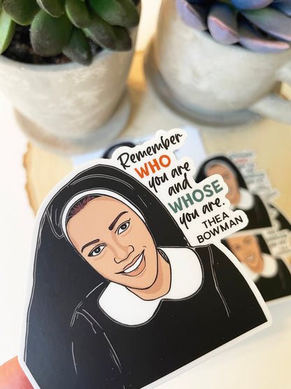 Sister Thea Bowman Waterproof Sticker