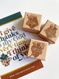 Sacred Heart of Jesus | Immaculate Heart of Mary | Chaste Heart of St. Joseph Rubber Stamps
