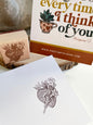 Sacred Heart of Jesus | Immaculate Heart of Mary | Chaste Heart of St. Joseph Rubber Stamps