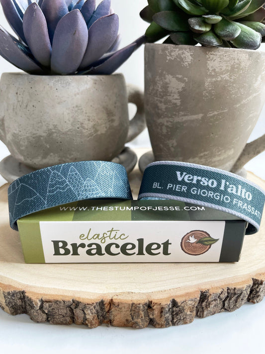 Bl. Pier Giorgio Frassati | Reversible Elastic Bracelet