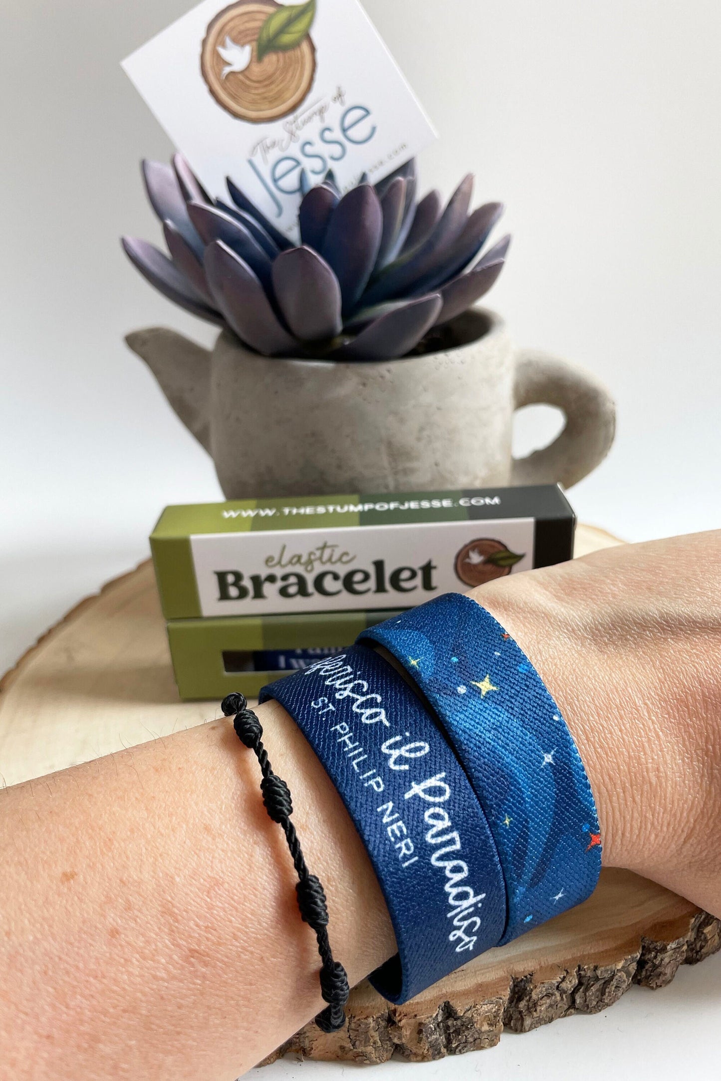 St. Philip Neri | Reversible Elastic Bracelet