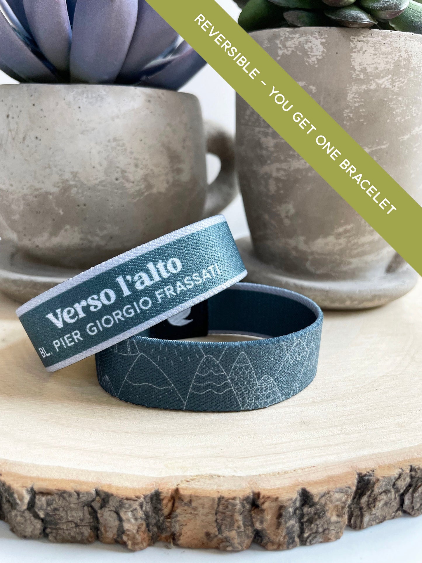 Bl. Pier Giorgio Frassati | Reversible Elastic Bracelet