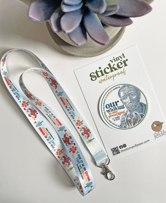 St. Francis of Assisi Lanyard