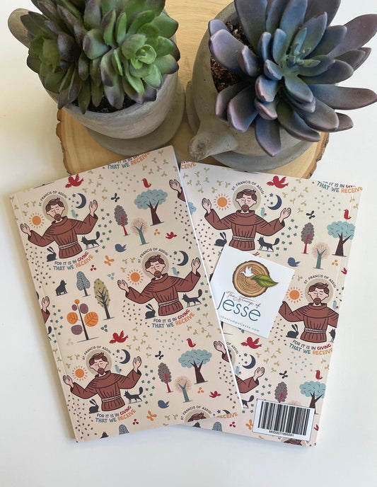St. Francis of Assisi Journal | Ruled Notebook