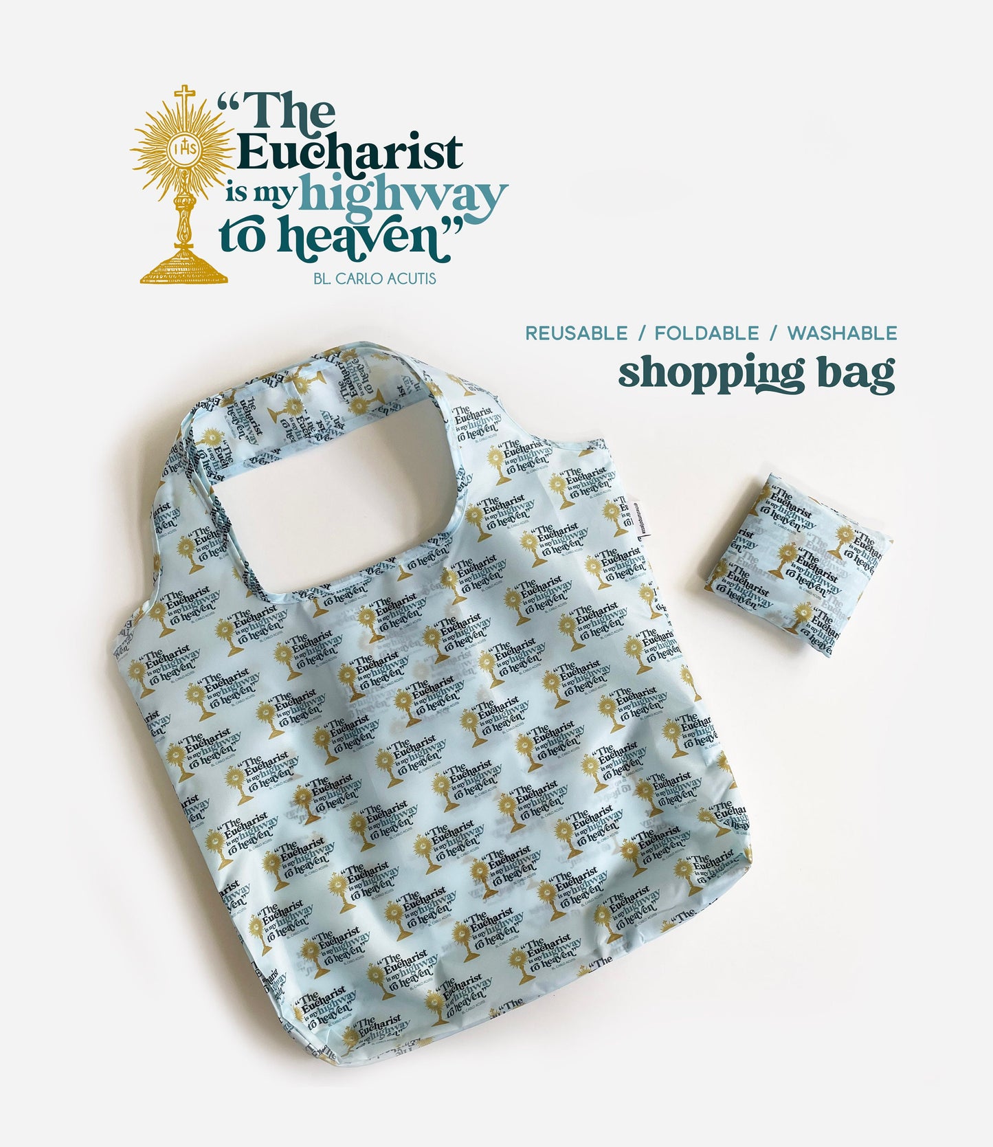 Catholic Reusable Shopping bag | Mass bag