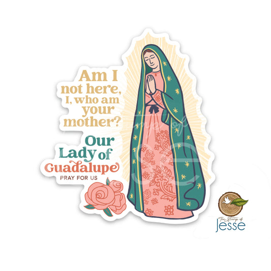 Our Lady of Guadalupe Waterproof Sticker