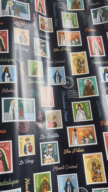 Ave Maria Post Wrapping Paper
