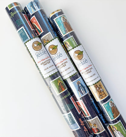 Ave Maria Post Wrapping Paper