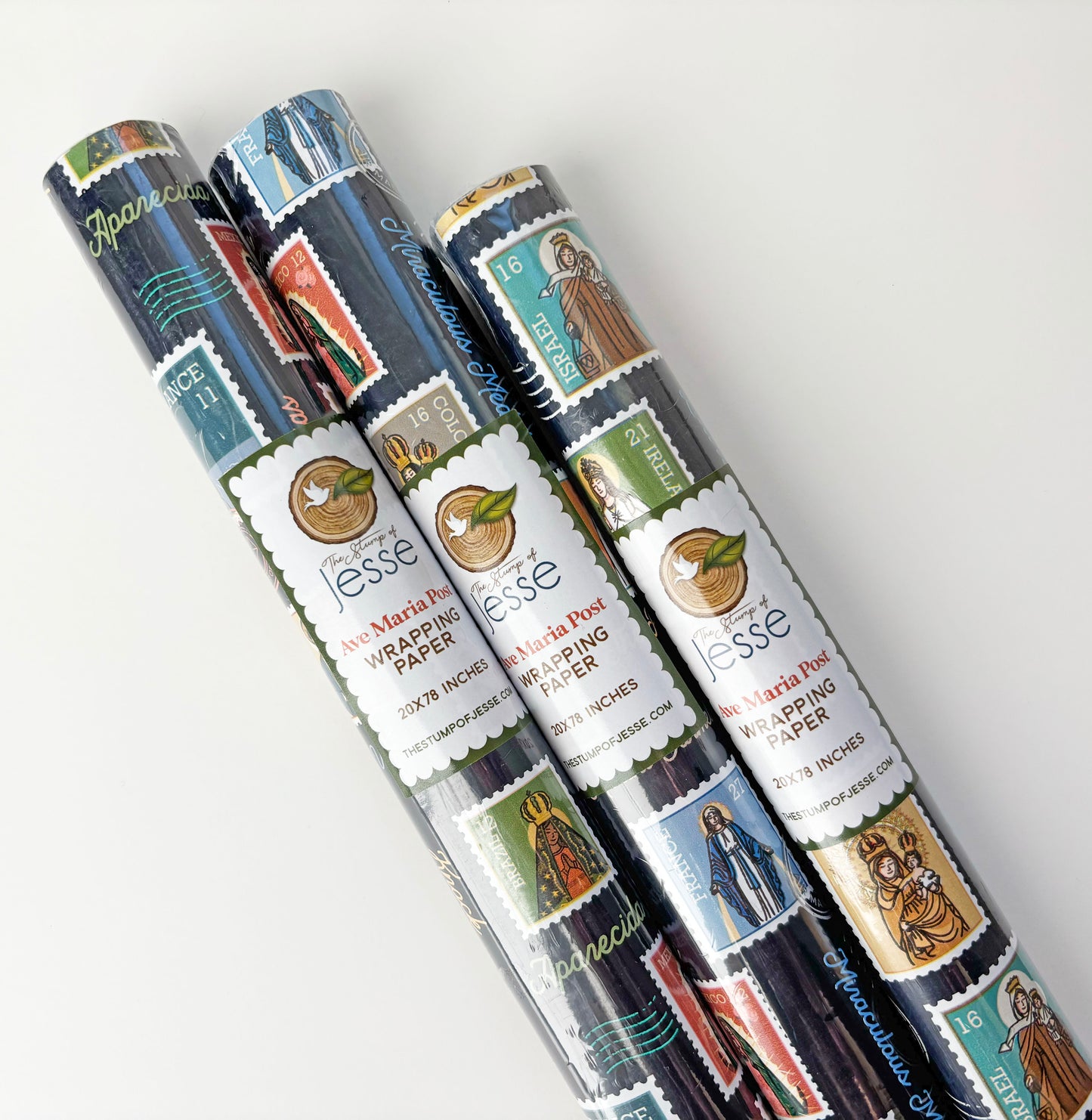 Ave Maria Post Wrapping Paper