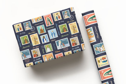 Ave Maria Post Wrapping Paper